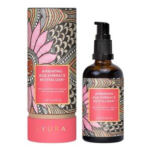 *IYURA AMBHRING AGE EMBRACE REVITALIZER AND HAIR OIL 100ML - BRAND NEW